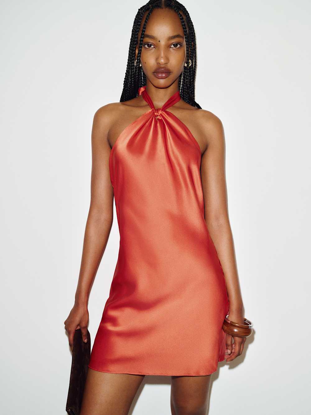 Opaline Silk Dress
