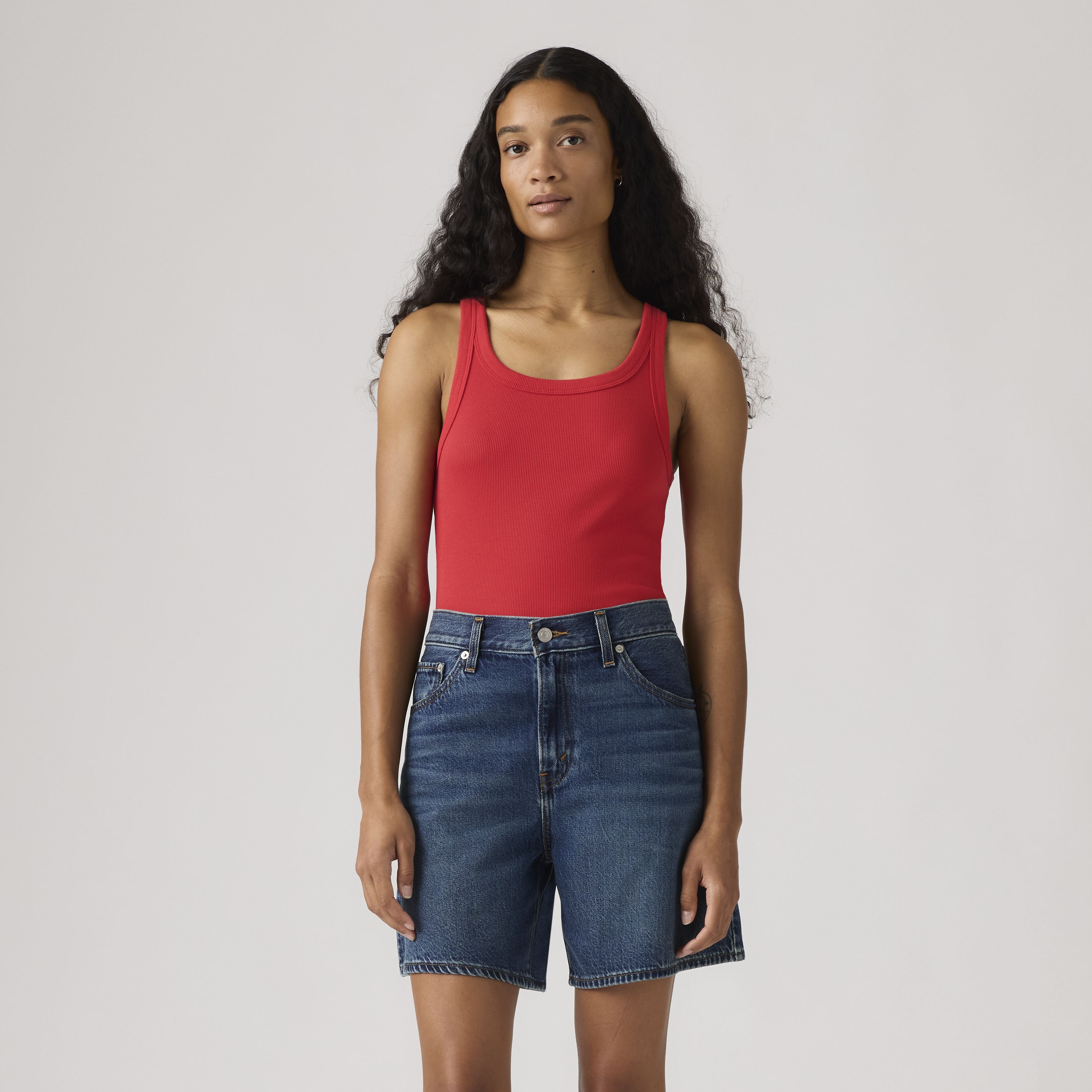 Essential Ribbed Tank Top