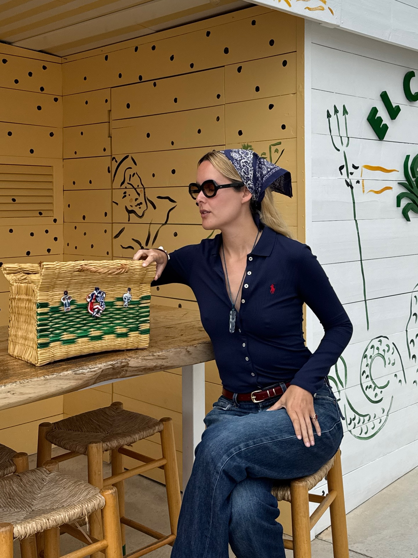 An image of a woman wearing cool fourth of july outfit idea summer 2026