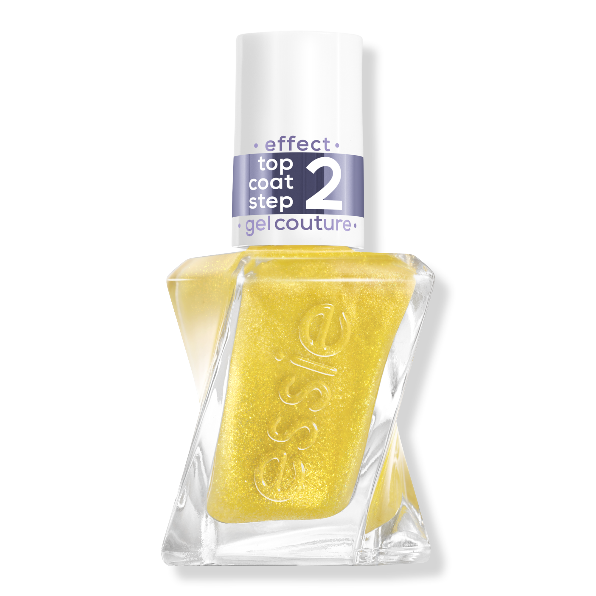 Gel Couture Metallic Glaze Longwear Top Coat - Crushed Gold