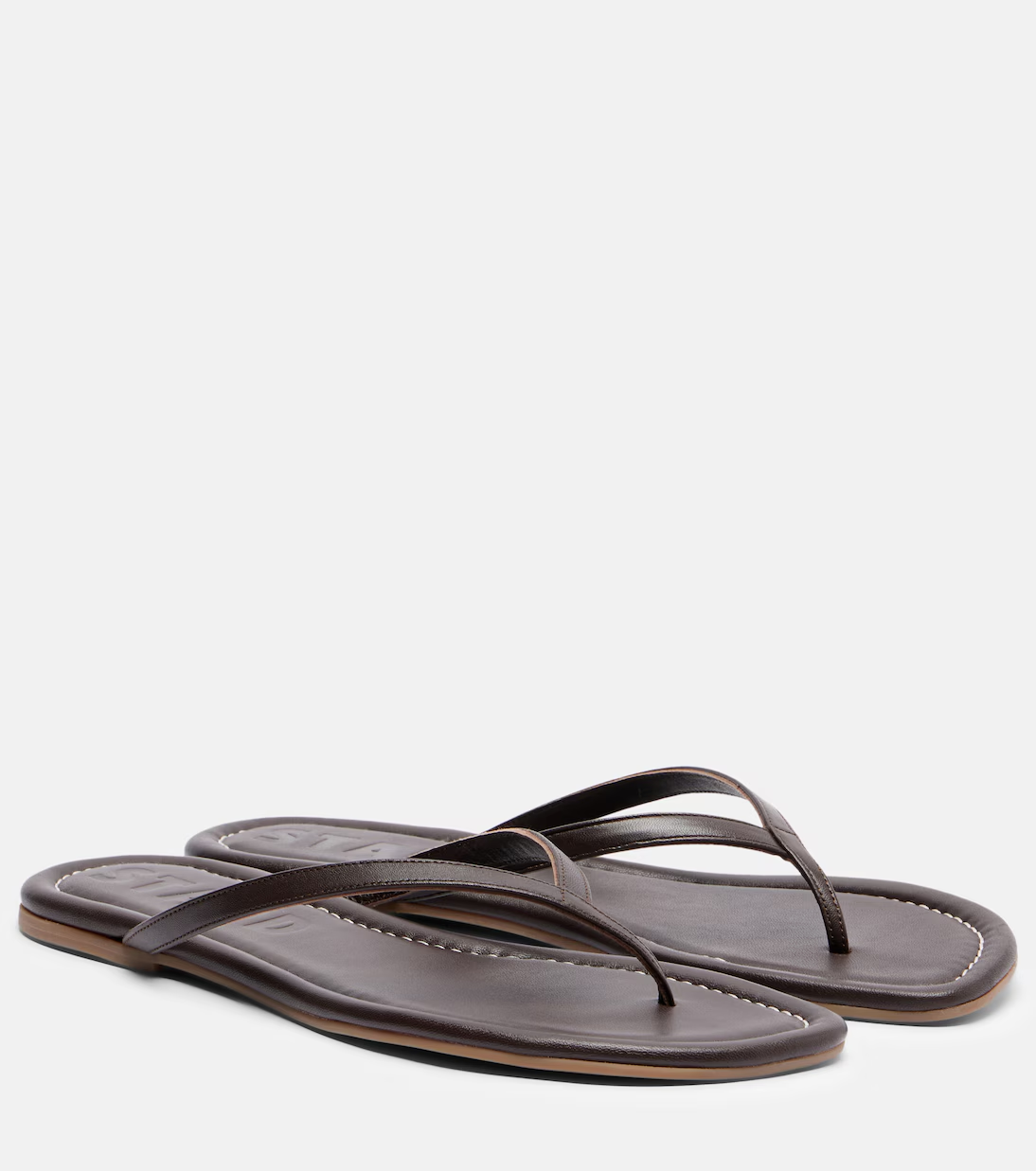 Staud, Freja leather thong sandals