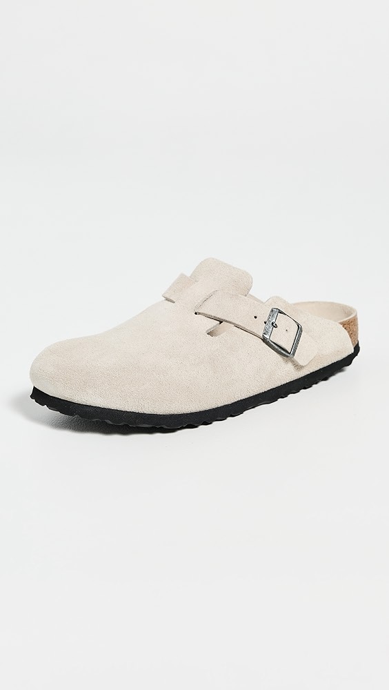 Boston Soft Footbed Clogs - Oyster