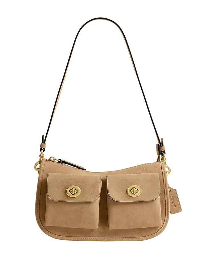 Coach, Twin Turnlock Waverly Bag