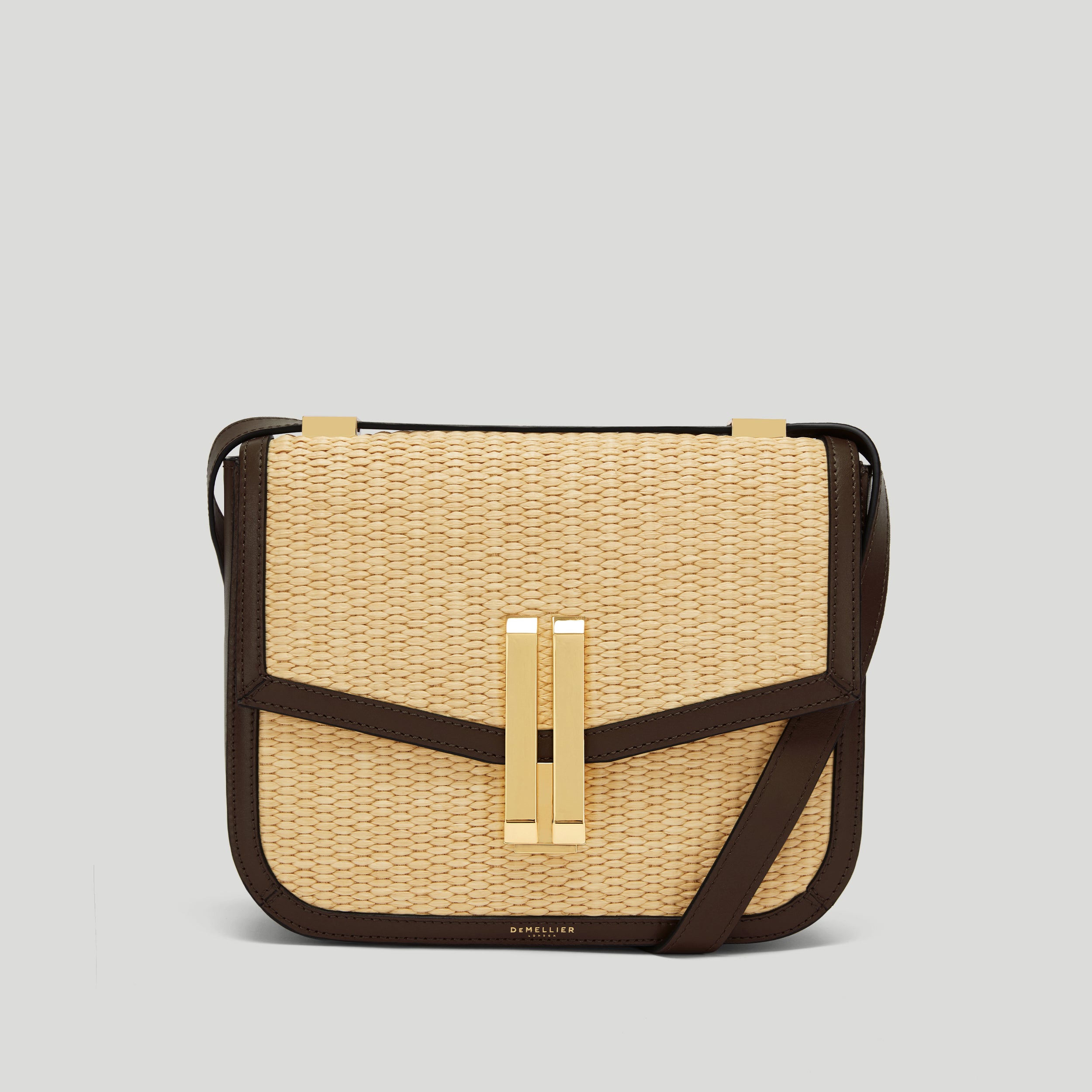 The Vancouver | Warm Raffia & Mocha Smooth | Demellier