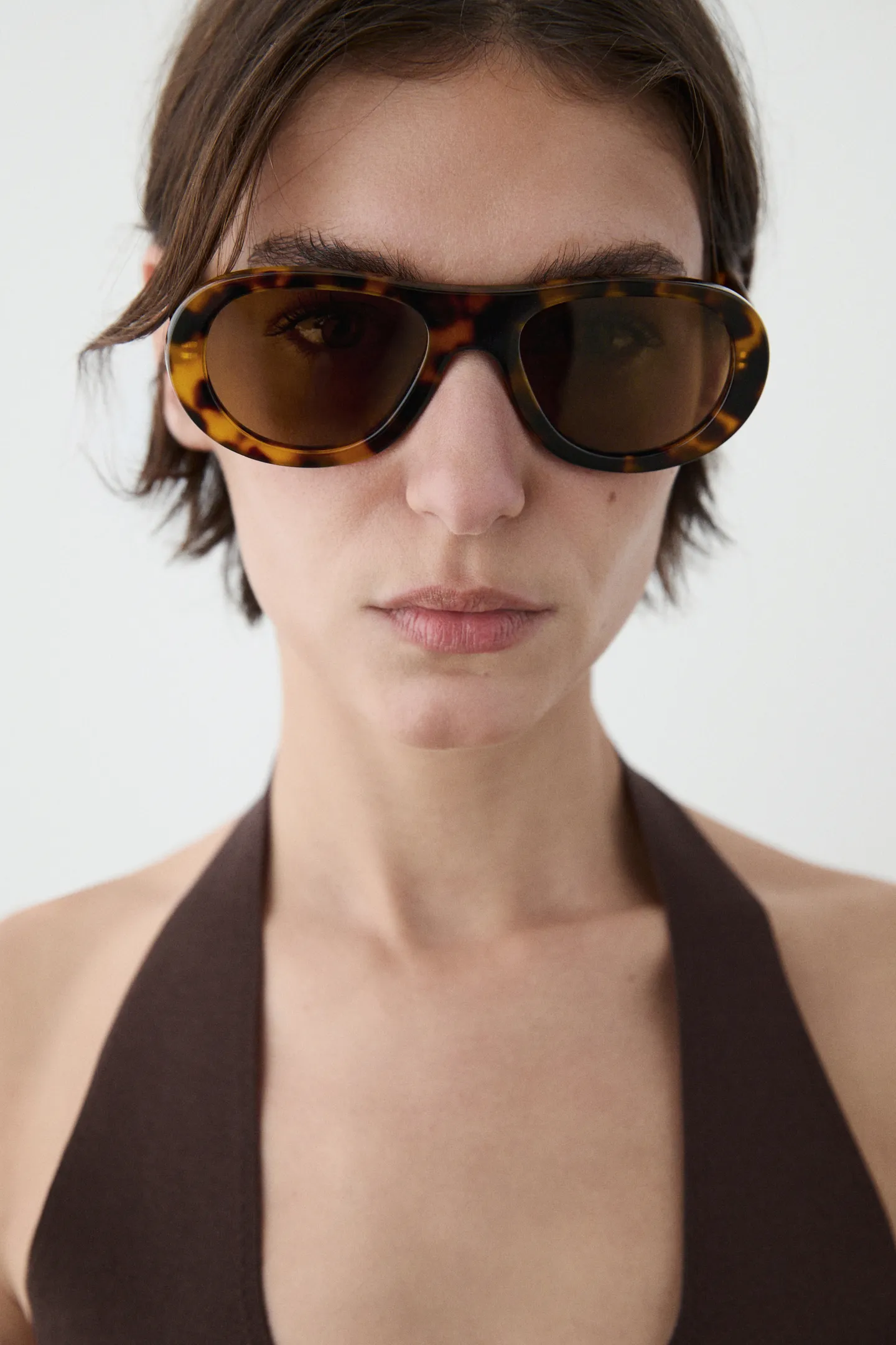 Massimo Dutti, Oval Sunglasses