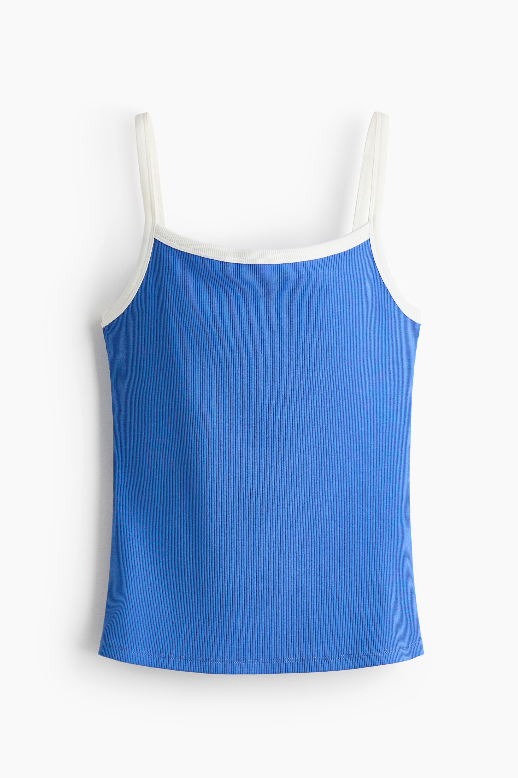 Ribbed Cotton Tank Top