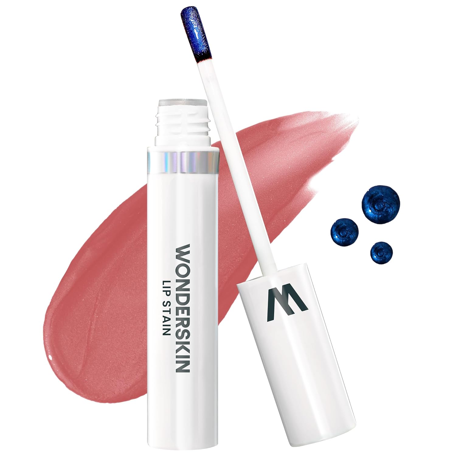 Wonderskin, Wonderskin Wonder Blading All Day Lip Stain Peel Off Masque - Long Lasting, Waterproof and Transfer Proof Nude Lip Tint, Matte Finish Peel Off Lip Stain (whimsical Masque)