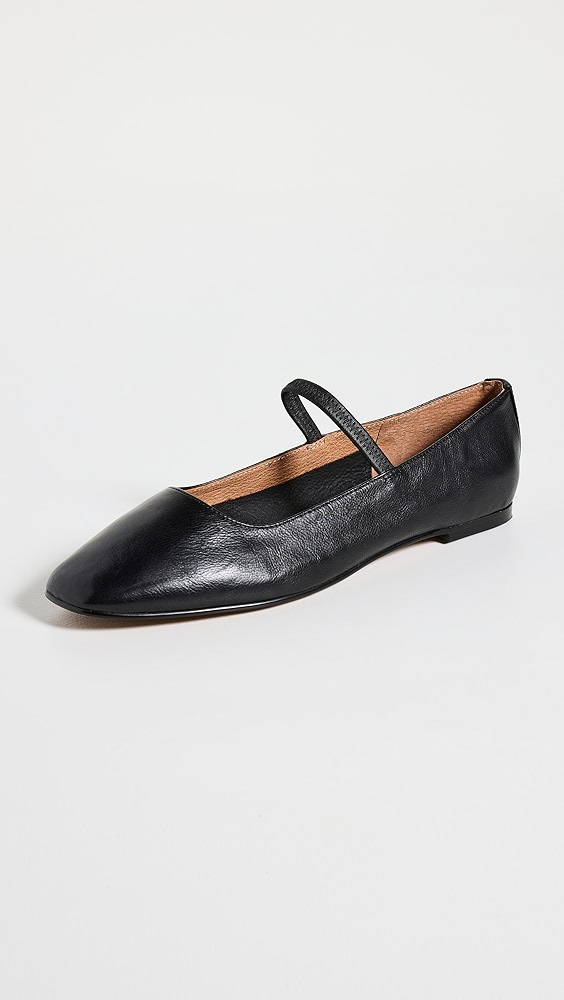 The Greta Ballet Flats - True Black