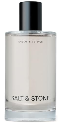 Salt & Stone Body Mist | Santal & Vetiver | Skincare Infused Hair & Body Spray for Women and Men | Hydrating Fragrance With Glycerin and Red Algae | Vegan, Cruelty Free, 3.4 Fl Oz