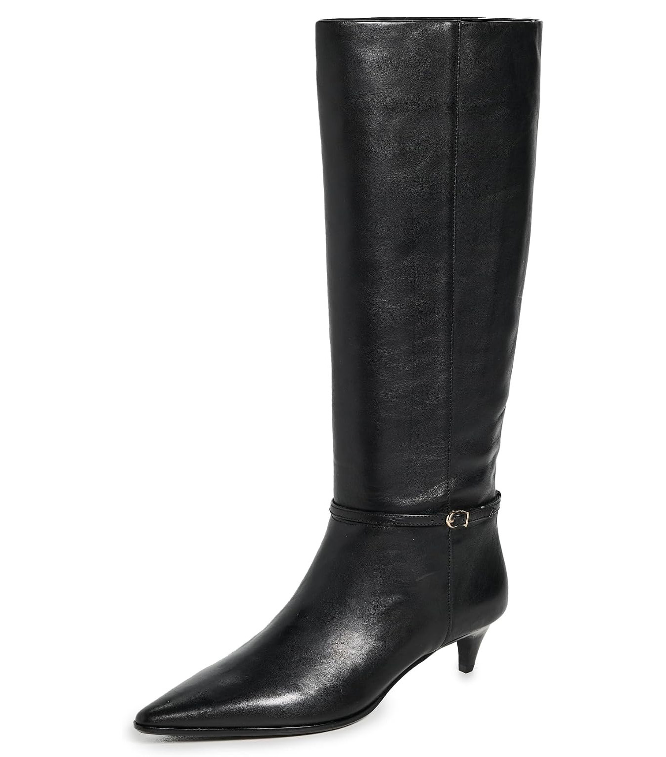 Madewell Women's the Emilie Tall Boots, True Black, 8 Medium Us