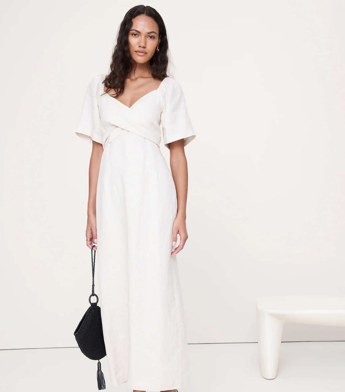 Banana Republic, Linen Sweetheart Maxi Dress
