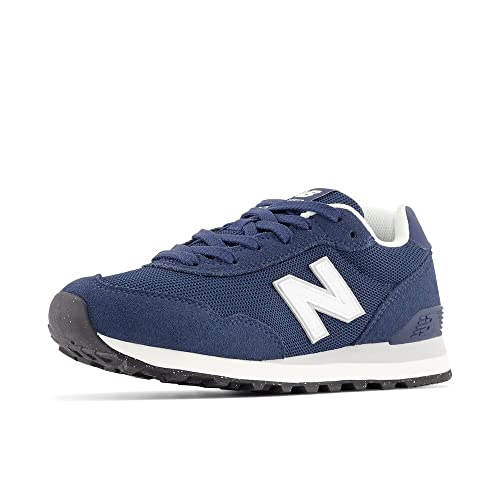 New Balance Women's 515 V3 Sneaker, Nb Navy/white/aluminum Grey, 9