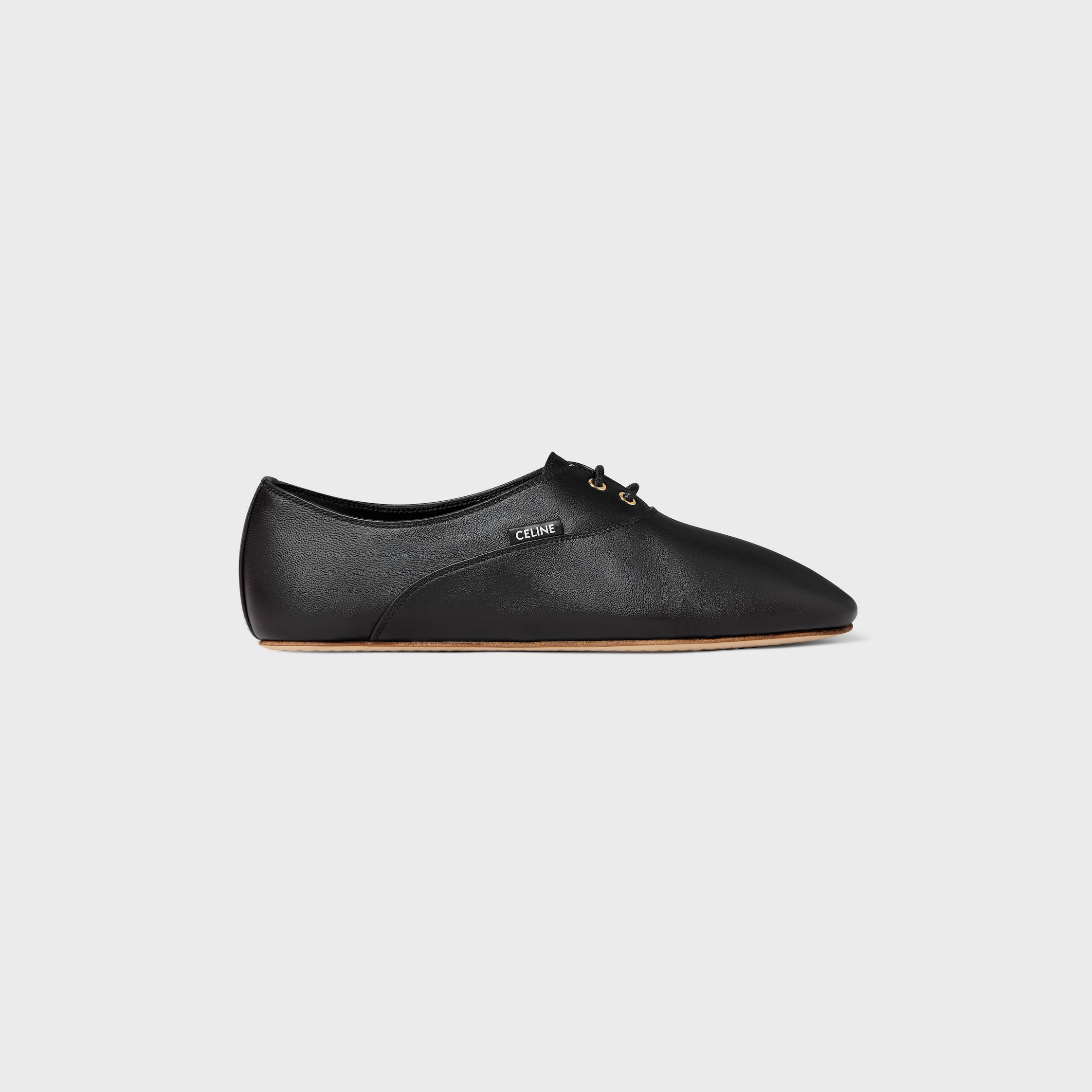 Ballet Lace-Up Shoe in Lambskin