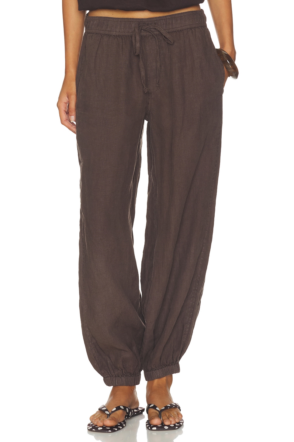 Melody Micro Linen Balloon Pant