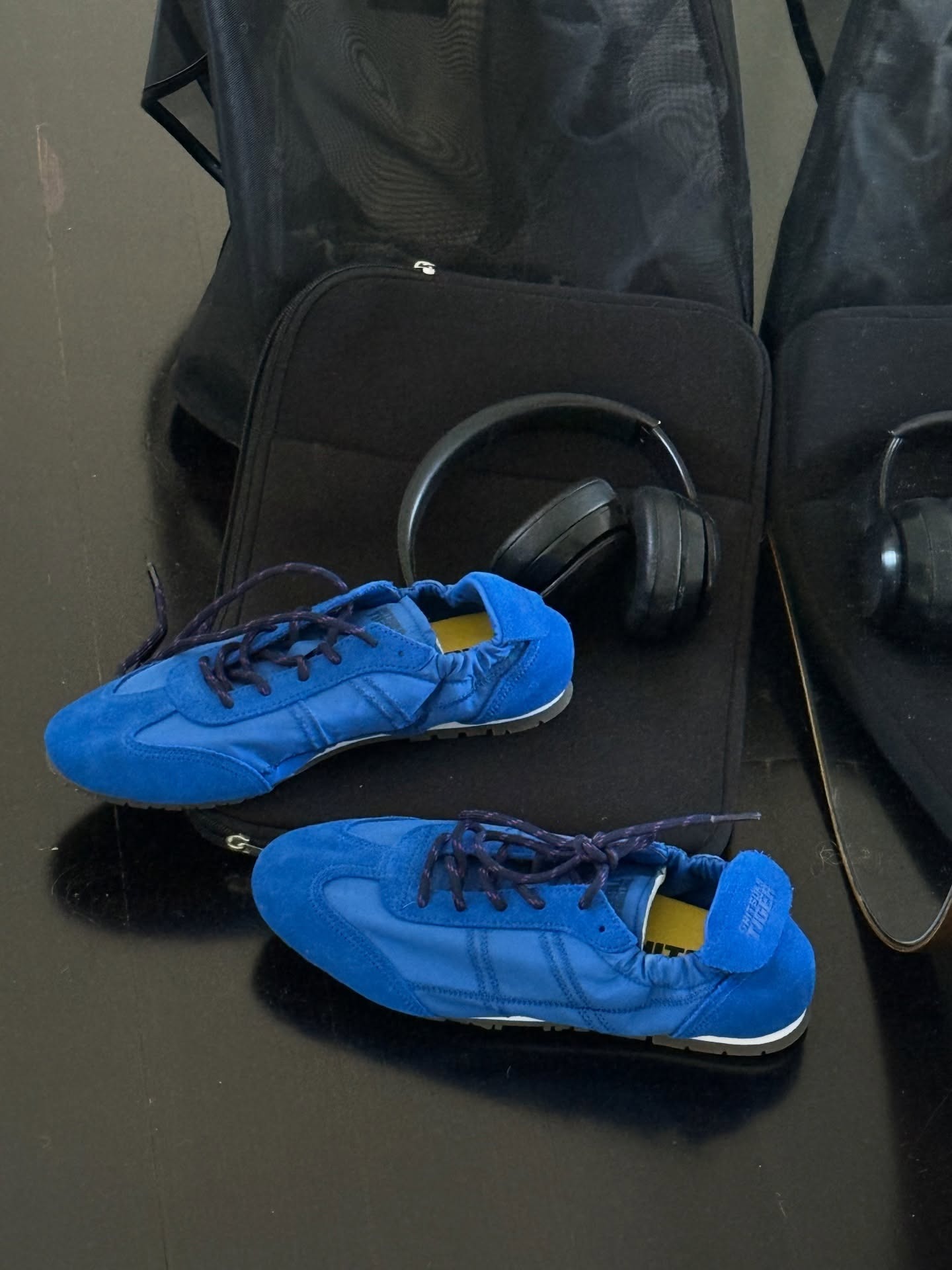 Image of cobalt blue trainers.