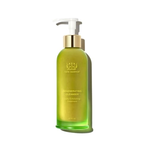 Tata Harper Regenerating Cleanser | Daily Cleansing & Exfoliating Facial Cleanser With Beta Hydroxy Acid | Clinically Proven Natural Skincare for Uneven Texture & Lack of Radiance, 4.2 Fl Oz