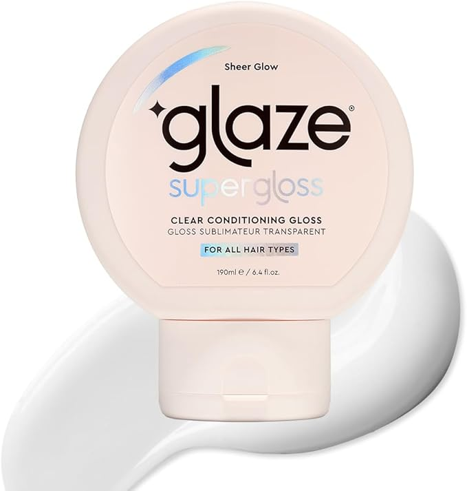 Glaze, Supergloss Sheer Glow Clear Conditioning Gloss