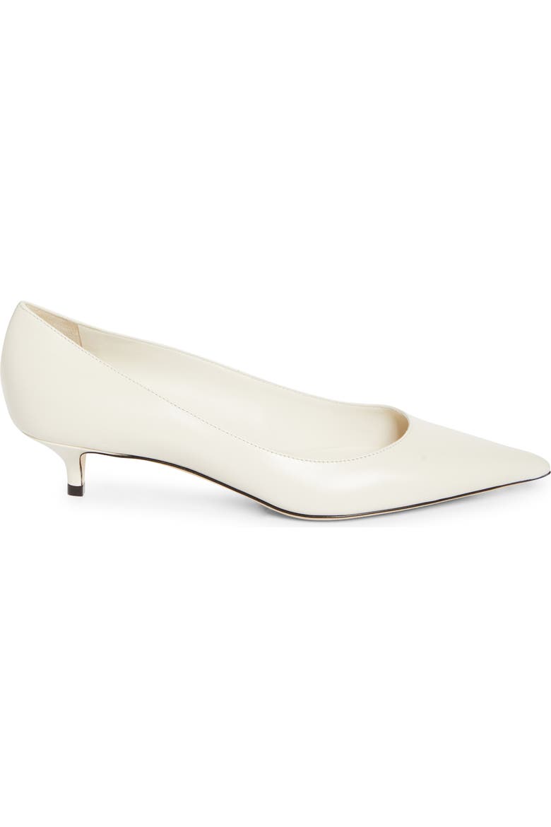 Amelia Pointed Toe Kitten Heel Pump