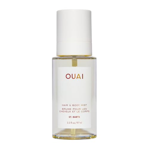 Ouai St. Barts Hair and Body Mist - Tropical-Scented Hair Perfume and Body Spray - Notes of Dragonfruit, Orange Blossom, Tuberose & Musk (3.3 Fl Oz)