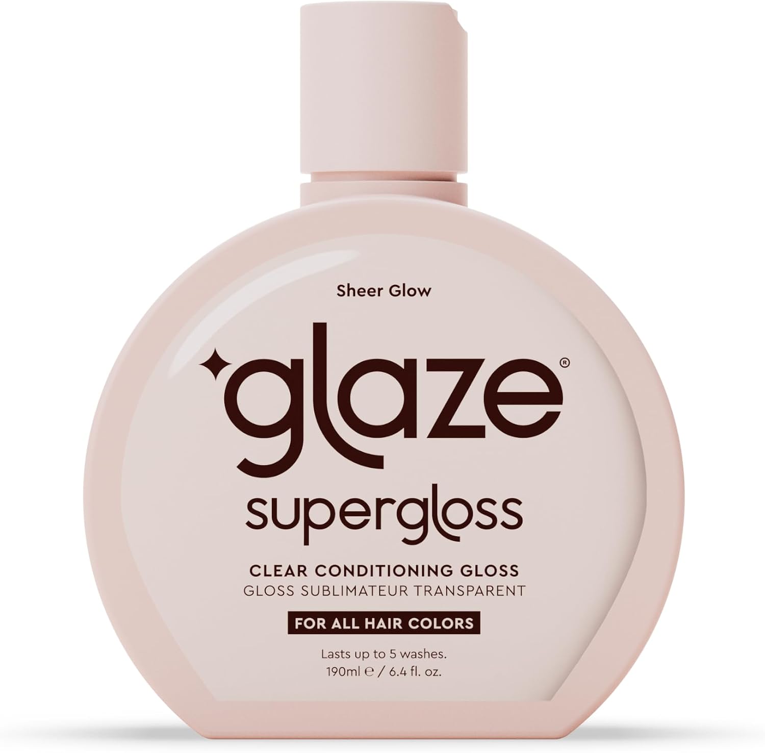 Glaze, Supergloss Sheer Glow Clear Conditioning Gloss
