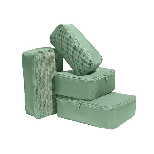 Away Insider Packing Cubes Set of 4 &ndash; Lightweight Travel Organizers for Luggage, Suitcases & Carry-On Bags, Sea Green
