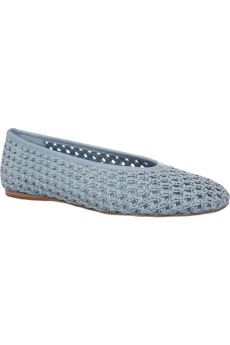 Maddox Raffia Flat