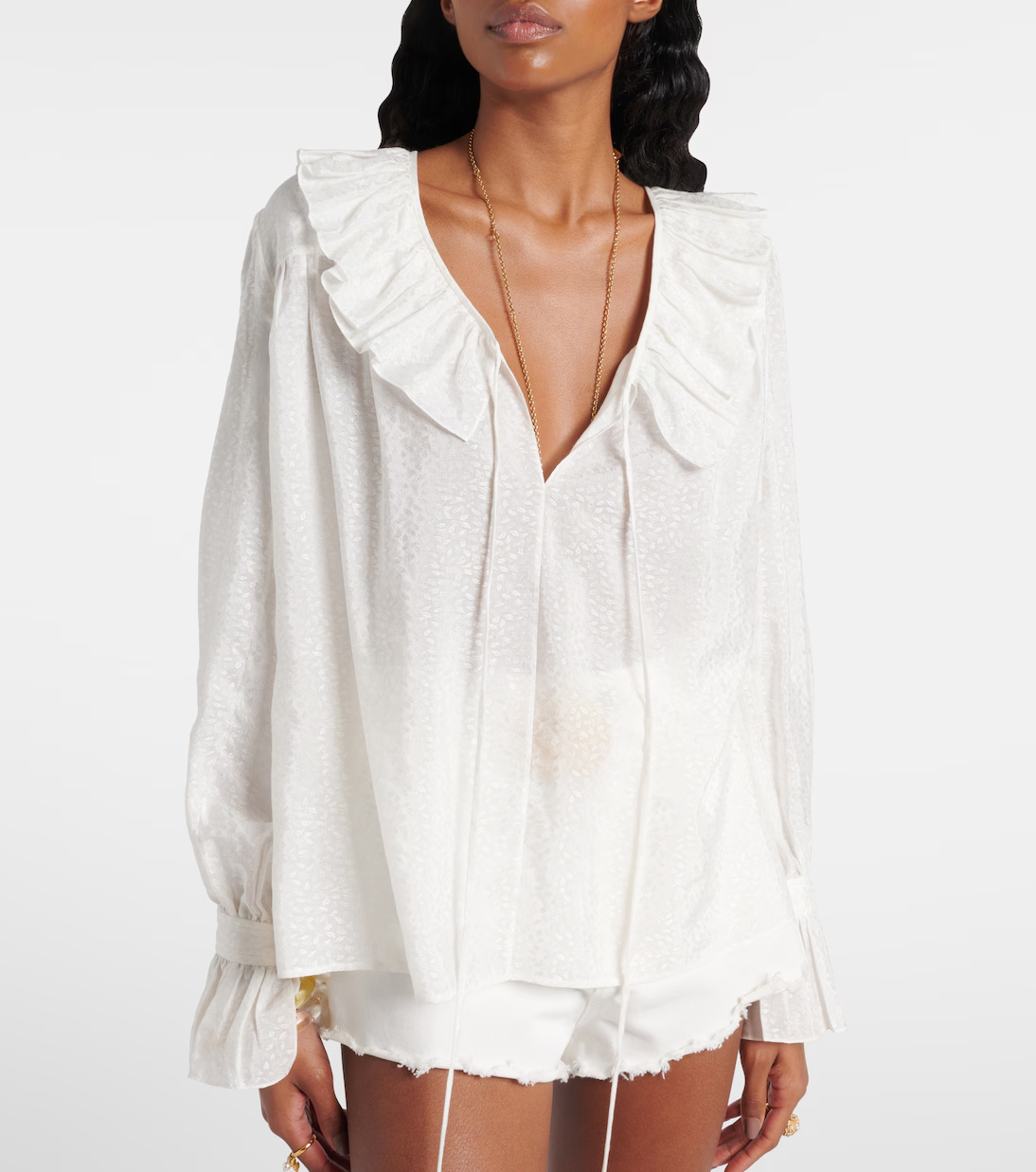Chlo&eacute;, Ruffled blouse
