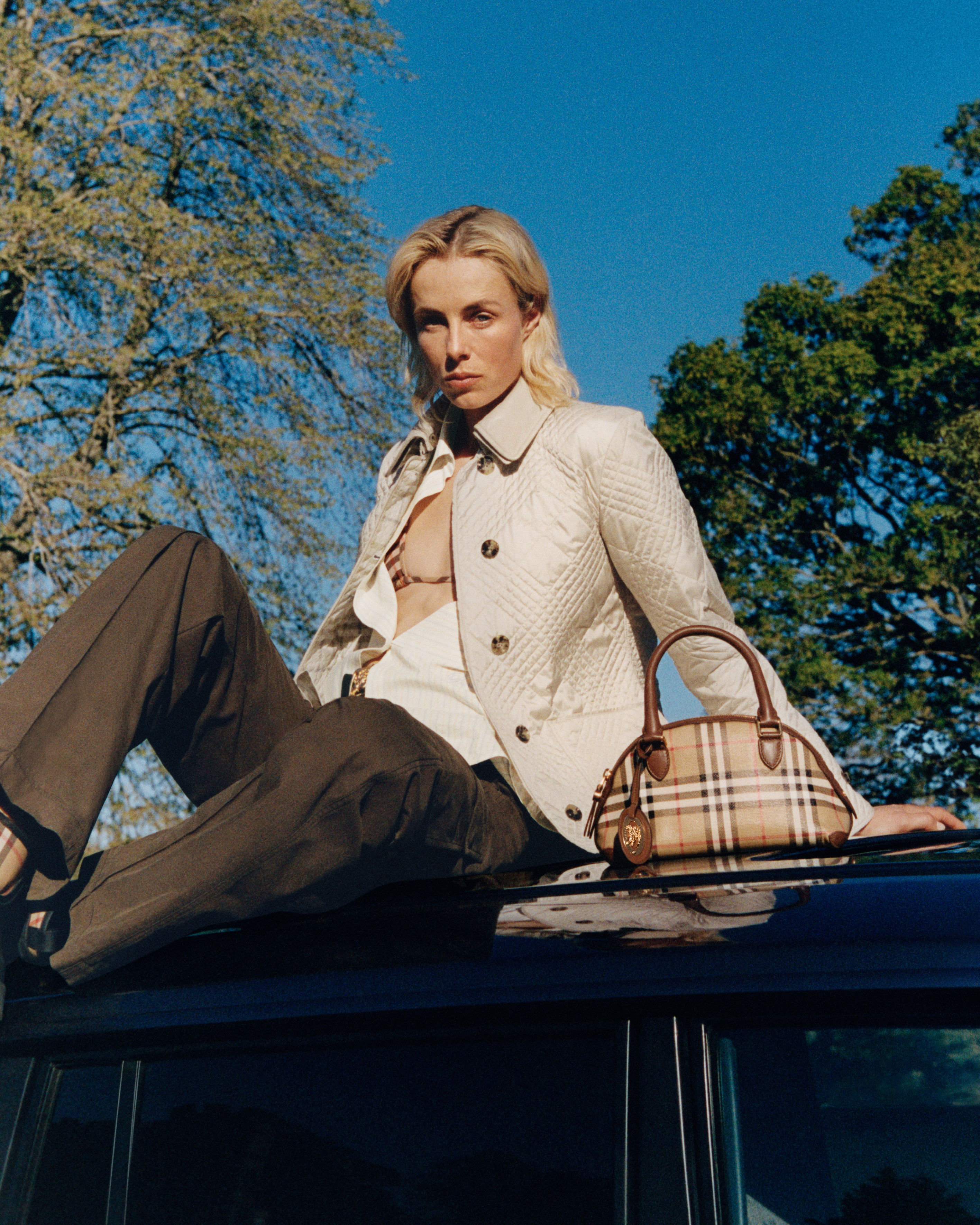 Burberry's ‘Escape to the Countryside’ campaign follows Moses Martin, son of Chris Martin and Gwyneth Paltrow, in his first fashion campaign.