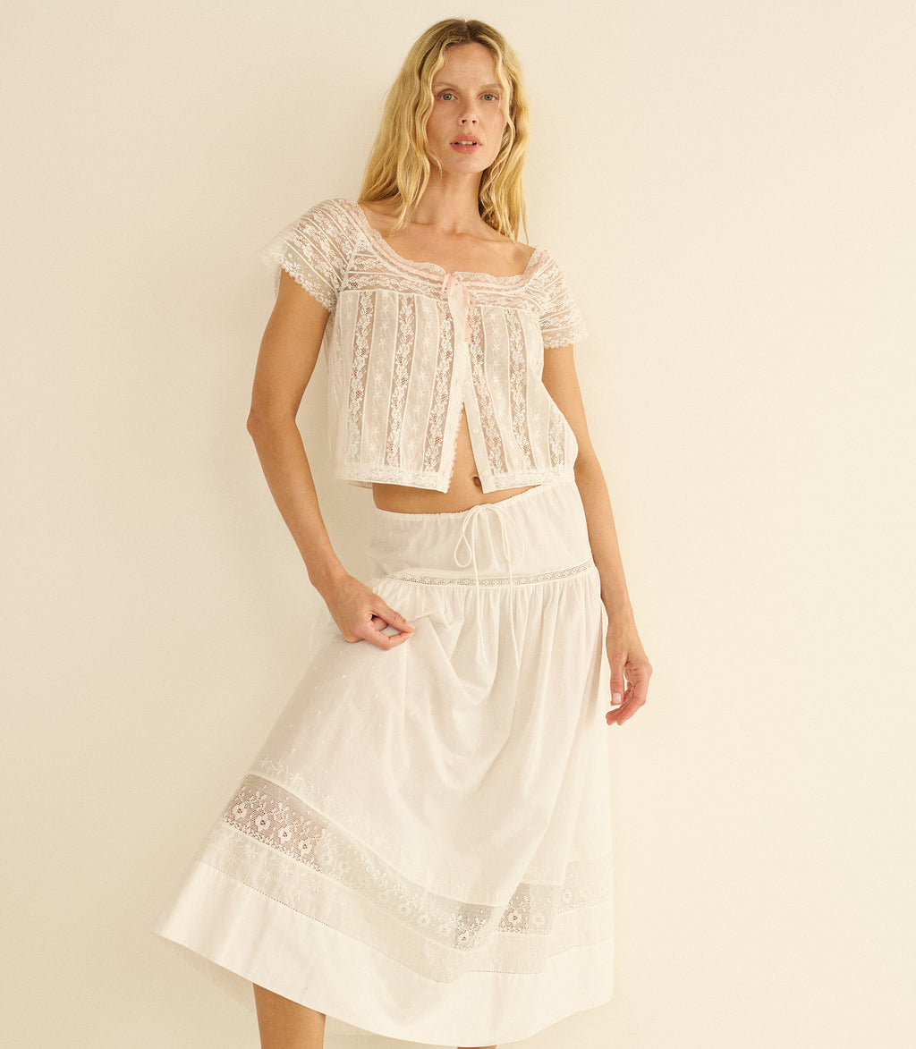 Greta Top -- Salt