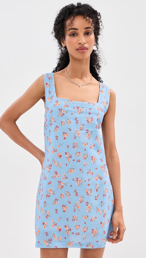 Fern Mini Dress - Marina Floral