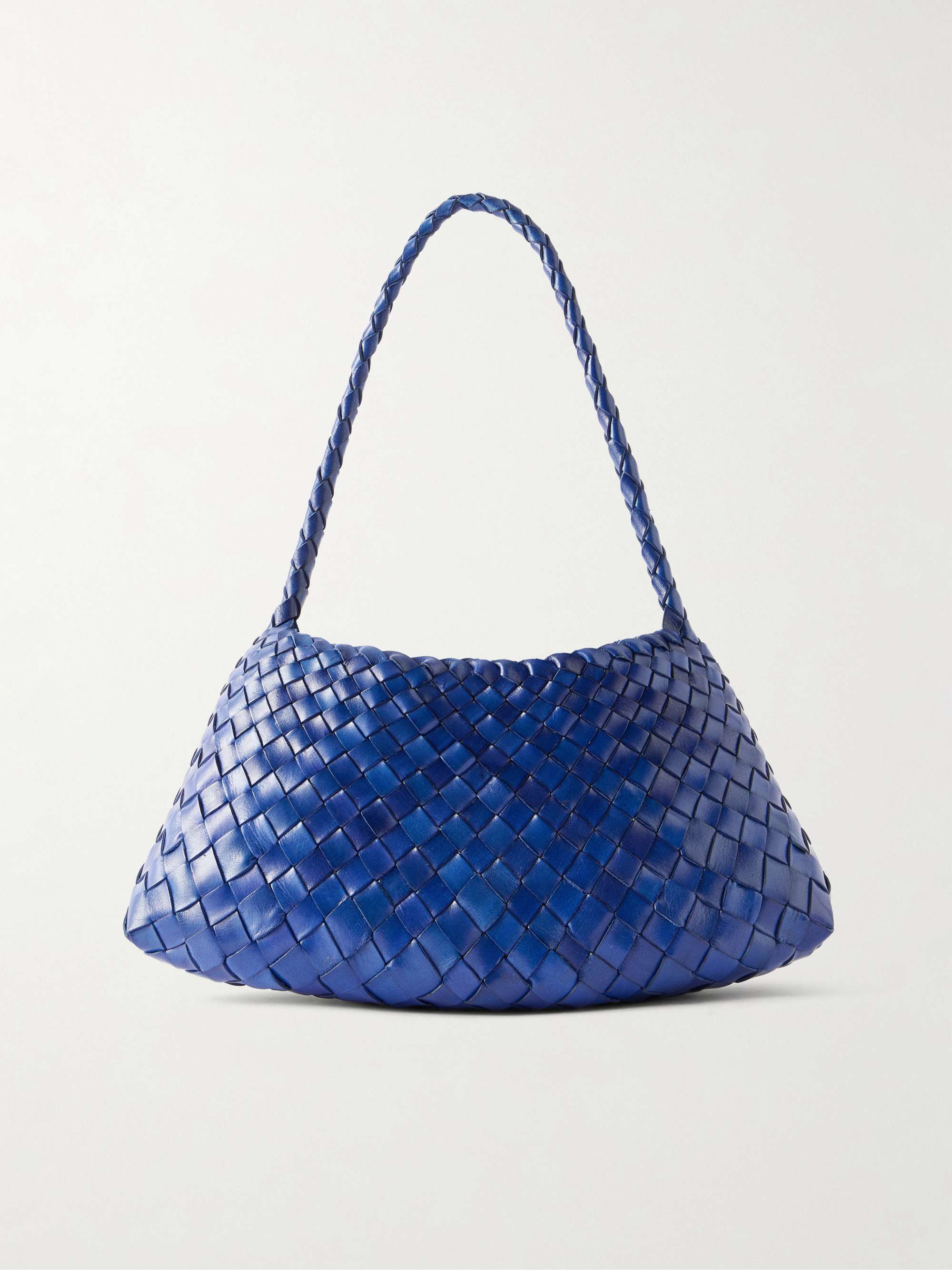 Rosanna Mini Woven Leather Shoulder Bag