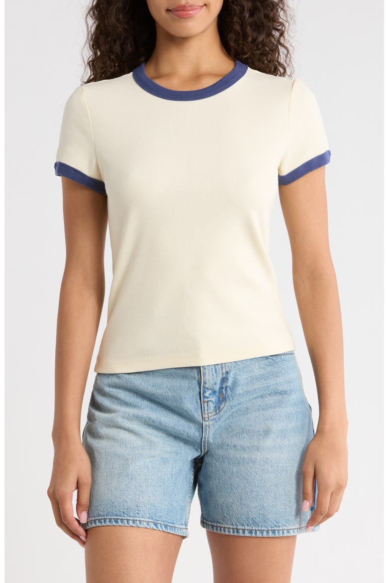 Lexi Rib Ringer T-Shirt