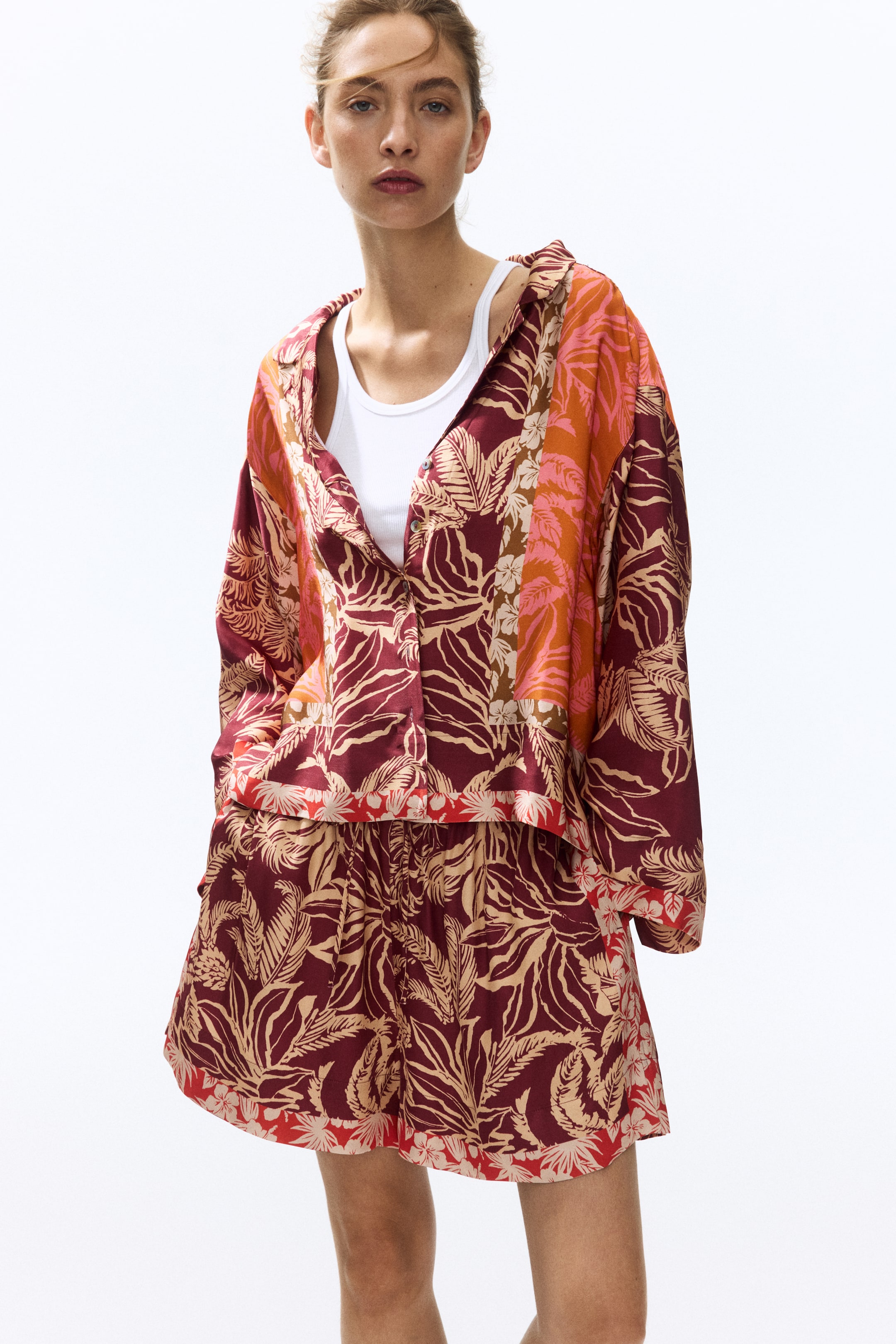 Viscose Drawstring Shorts