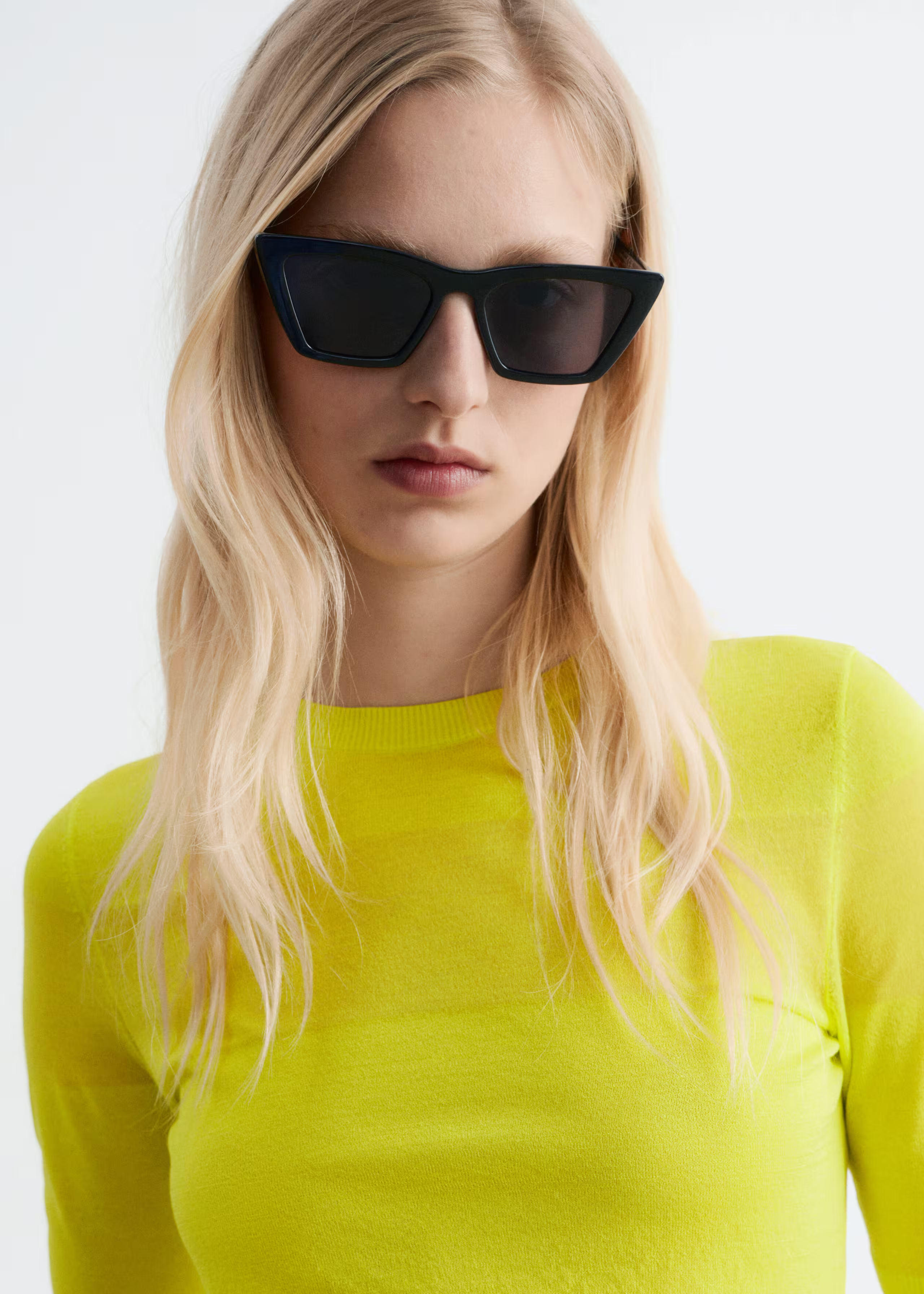 & other stories, Angular Cat Eye Sunglasses