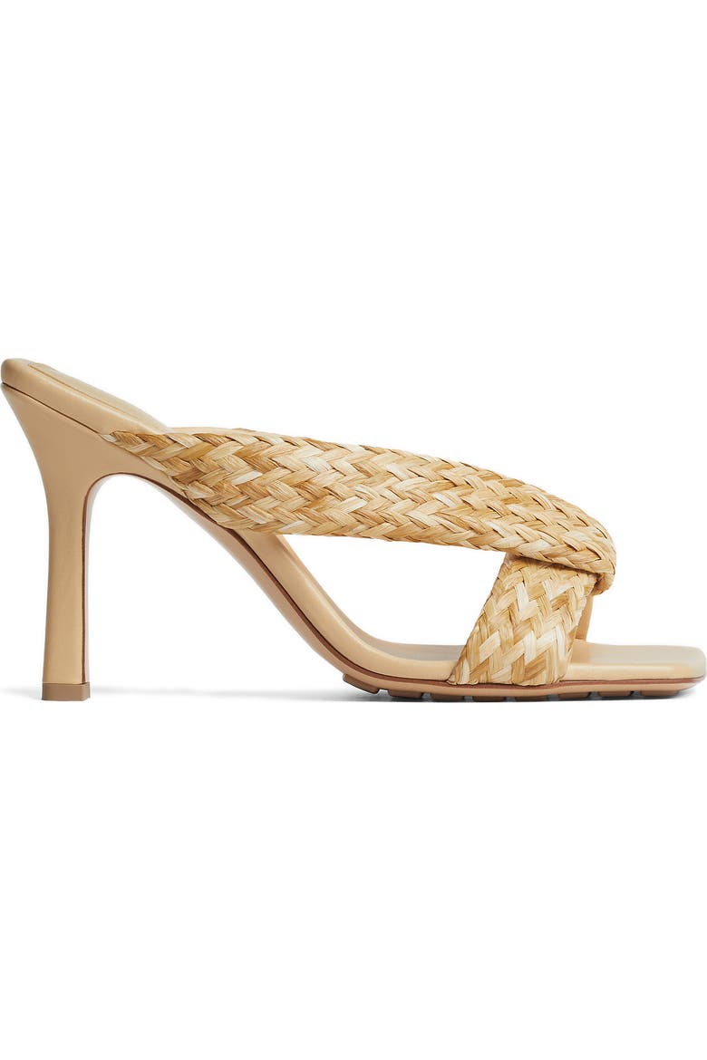 Riva Braided Raffia Slide Sandal