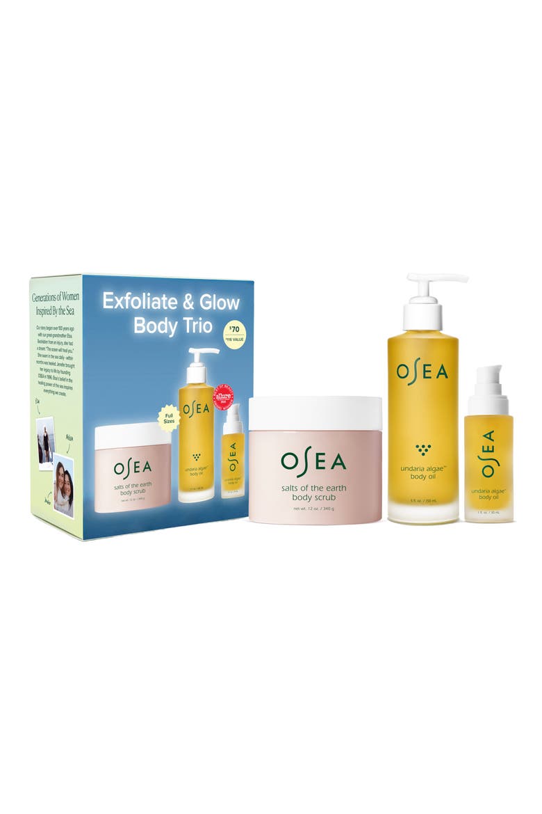 Exfoliate & Glow Body Trio $116 Value