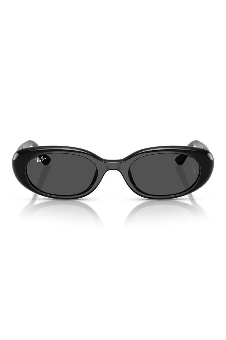 53mm Pillow Oval Sunglasses