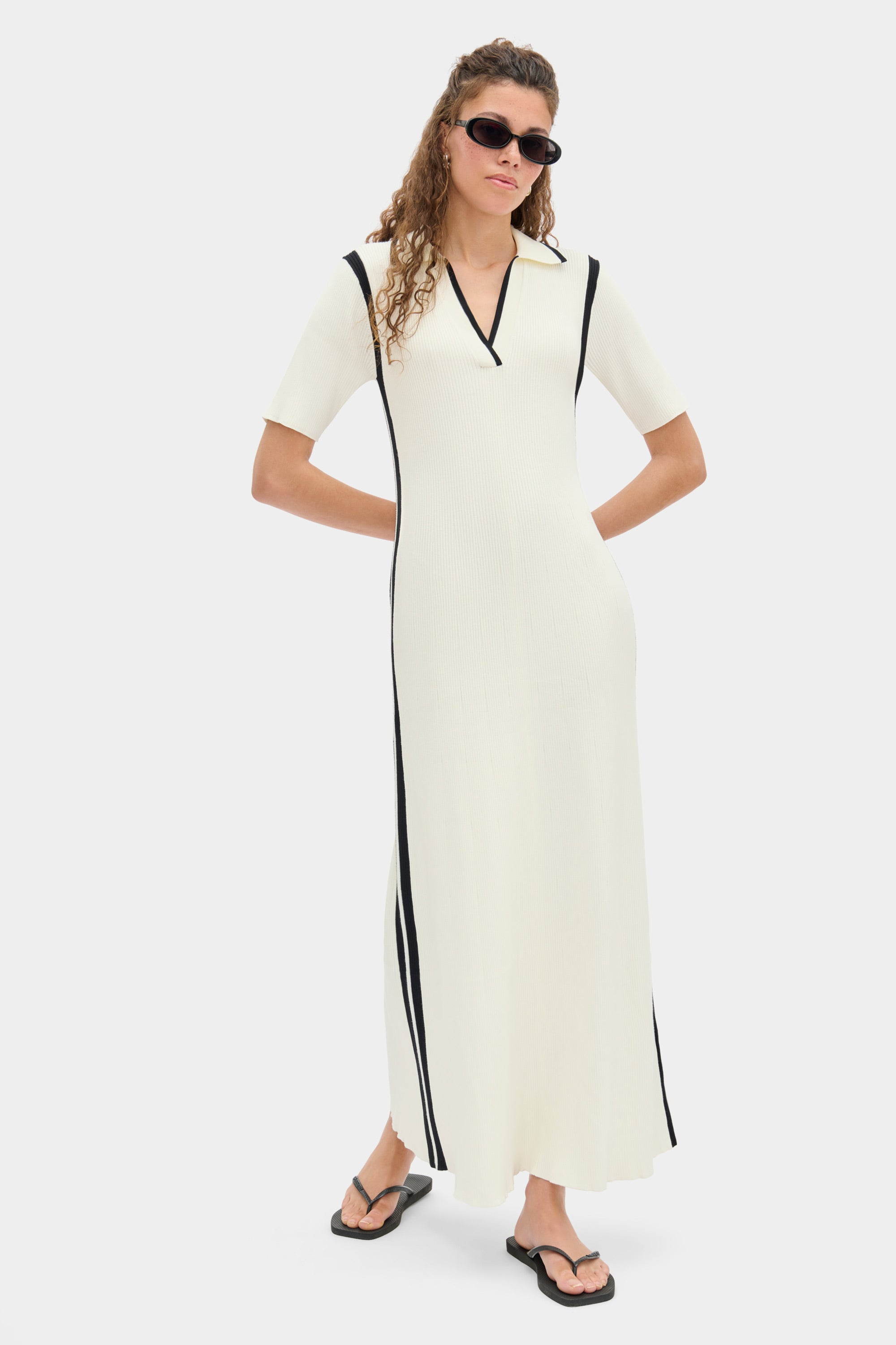 Primrose Rib Knit Maxi Dress