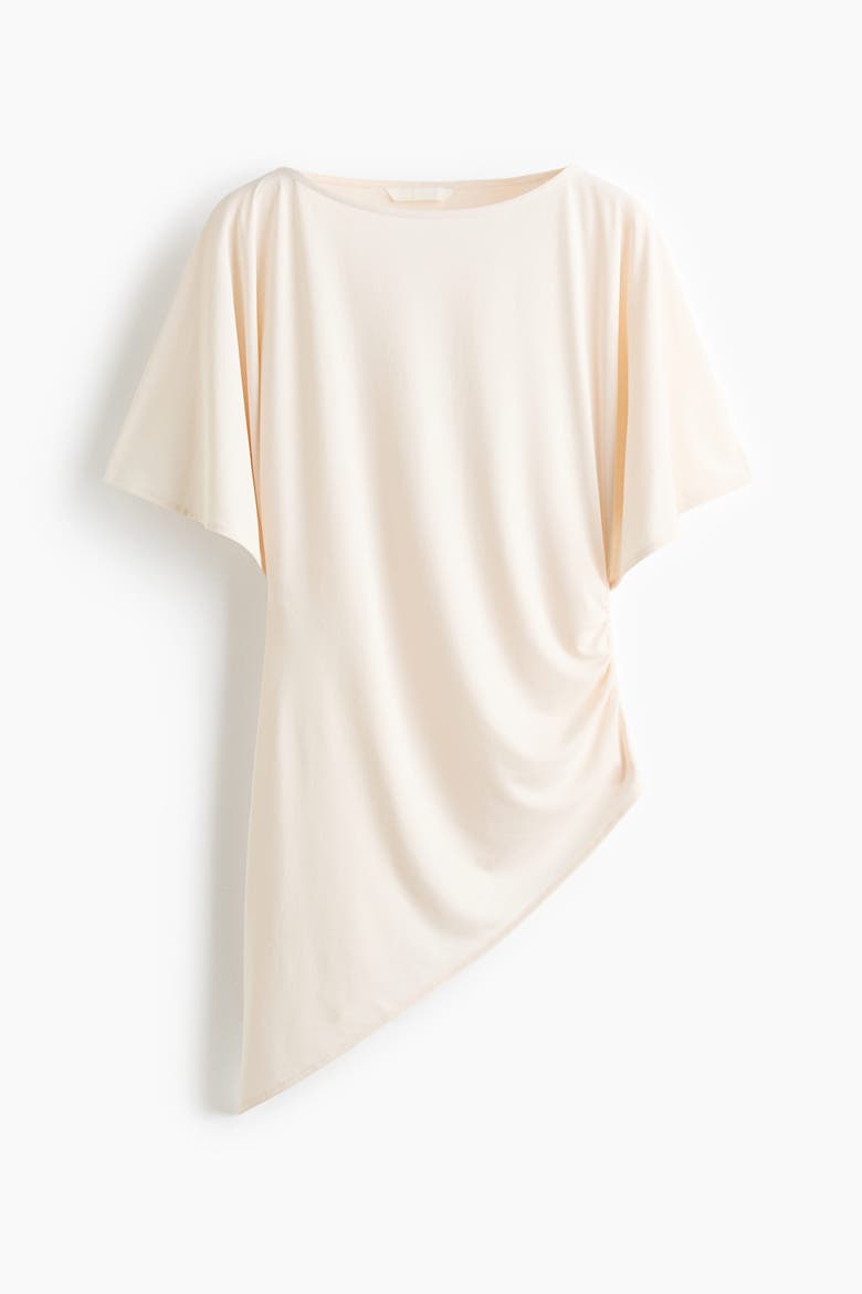H&M Asymmetric Butterfly-Sleeved Top