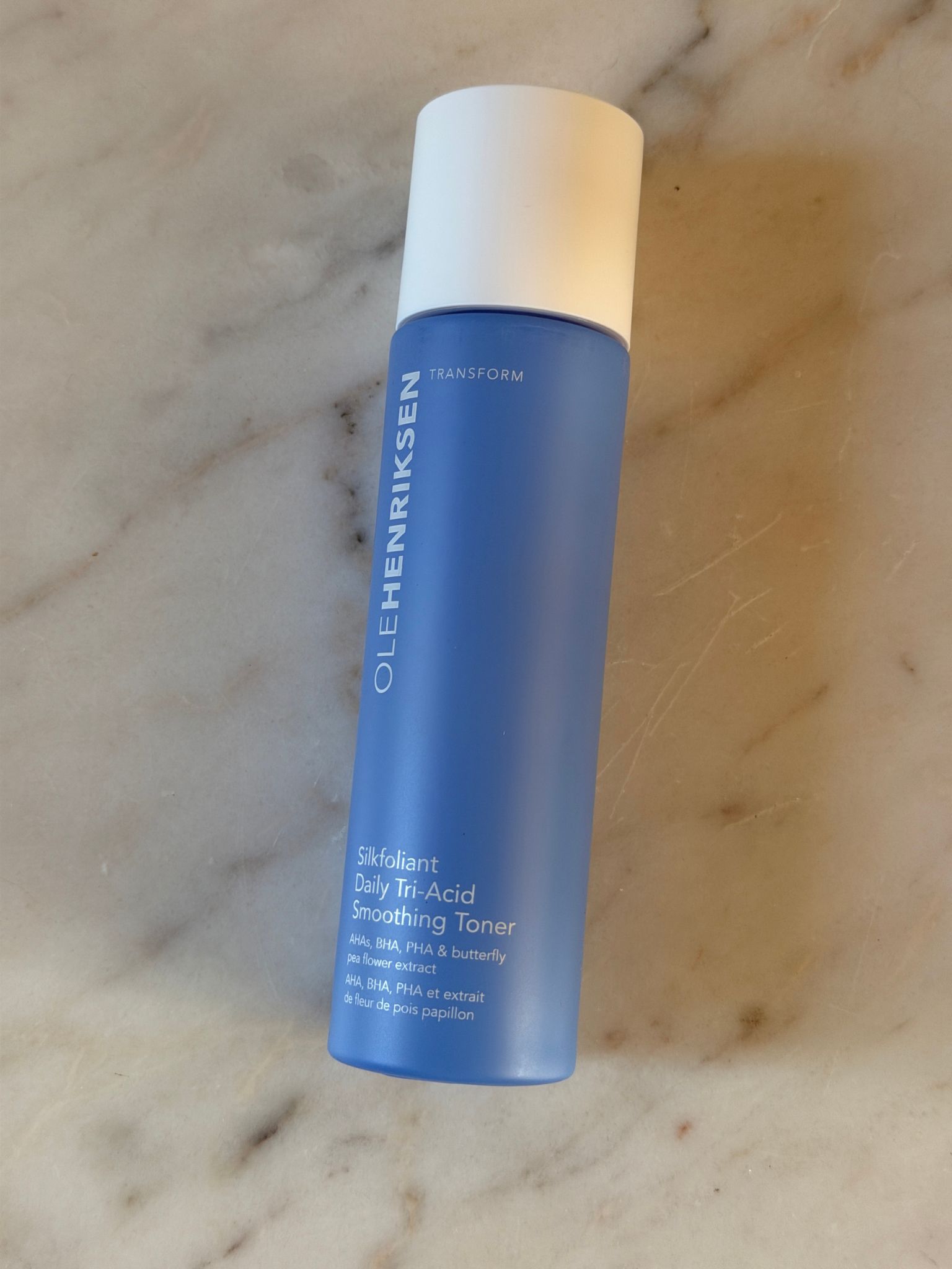 A bottle of the Ole Henriksen Smoothing Toner