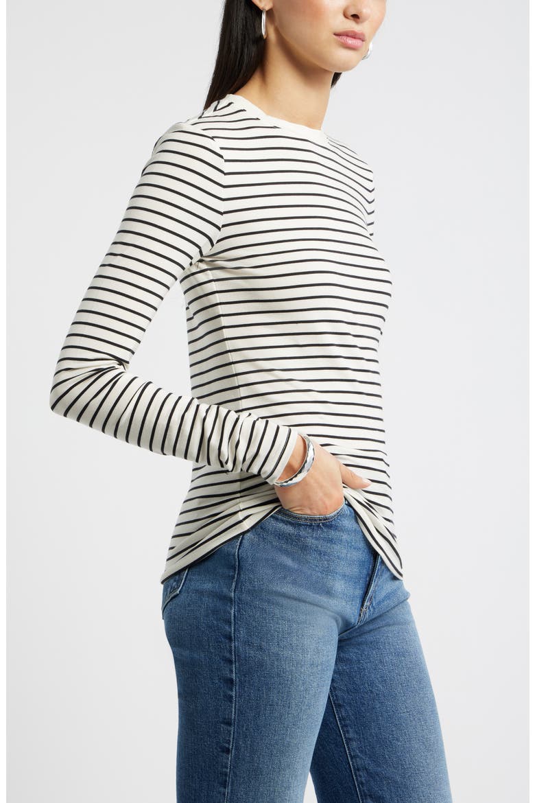 Long Sleeve Crewneck T-Shirt