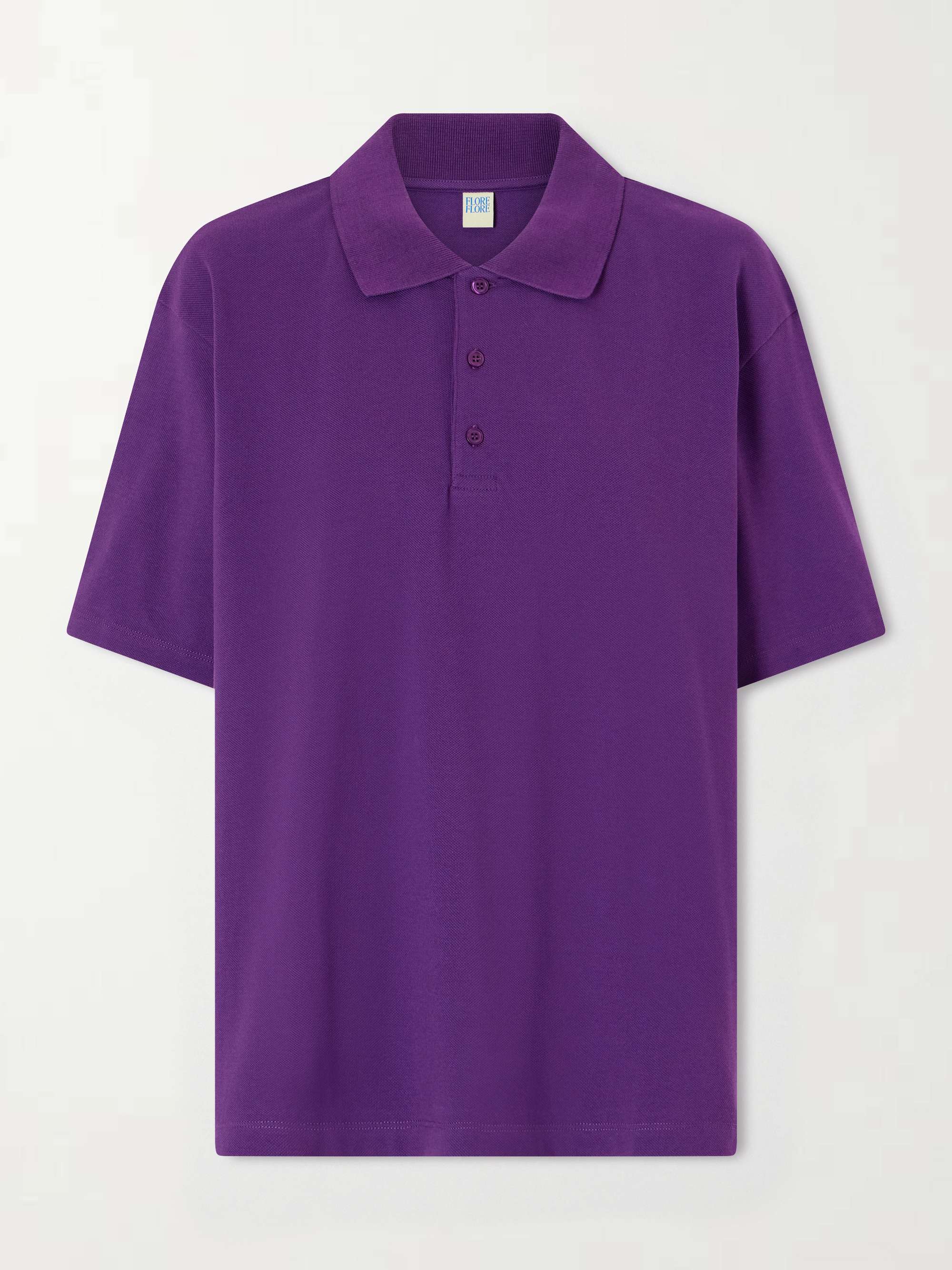 Julie Organic Cotton-Piqu&eacute; Polo Shirt