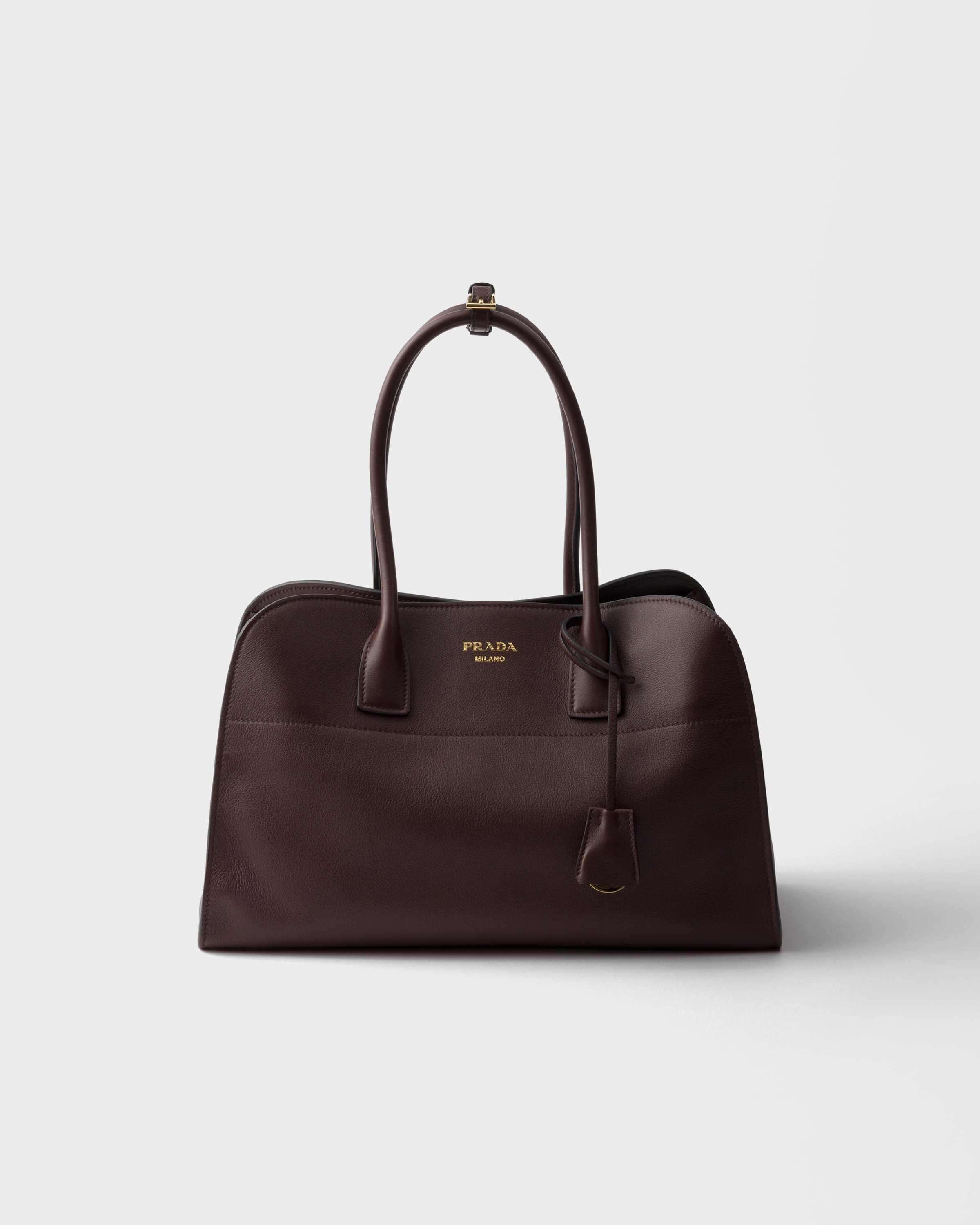 Large Leather Tote Bag Black