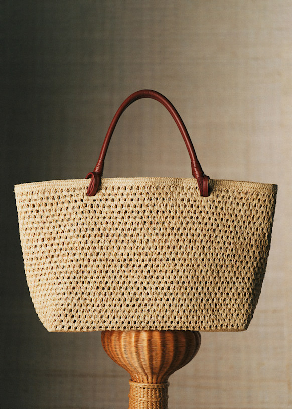 Leonie Bag - Raffia  - Raffia - S&eacute;zane