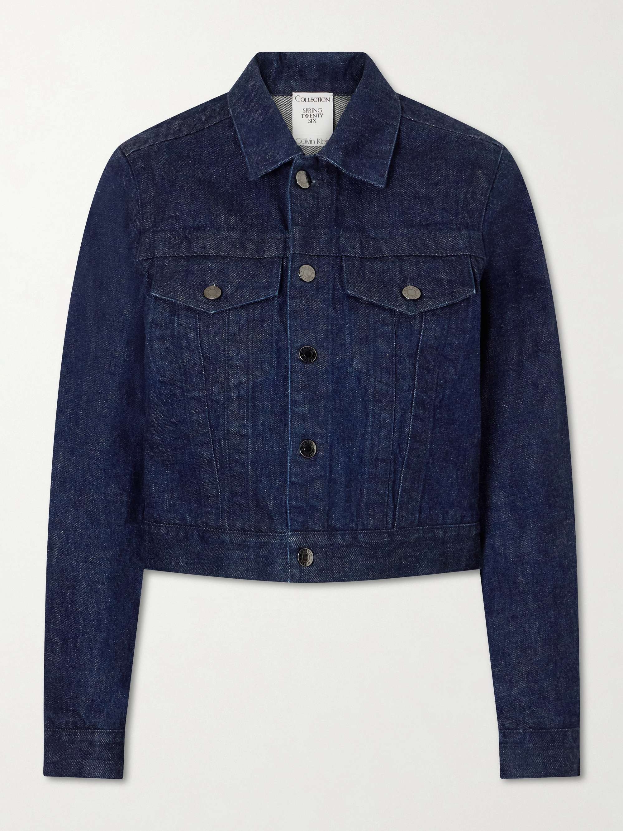 Lynette Wool-Denim Jacket