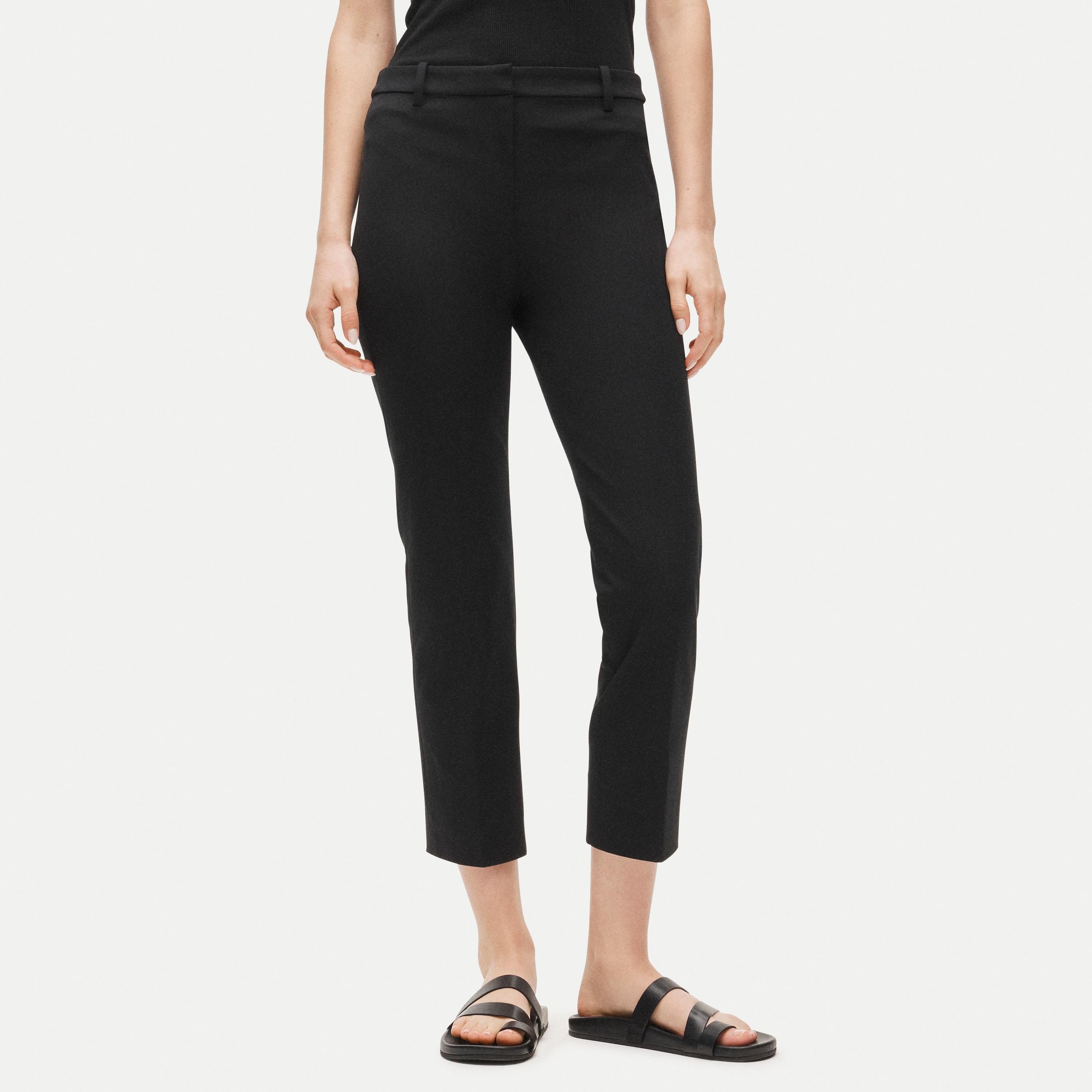 Caf&eacute; Capri in Bi-Stretch Cotton Blend