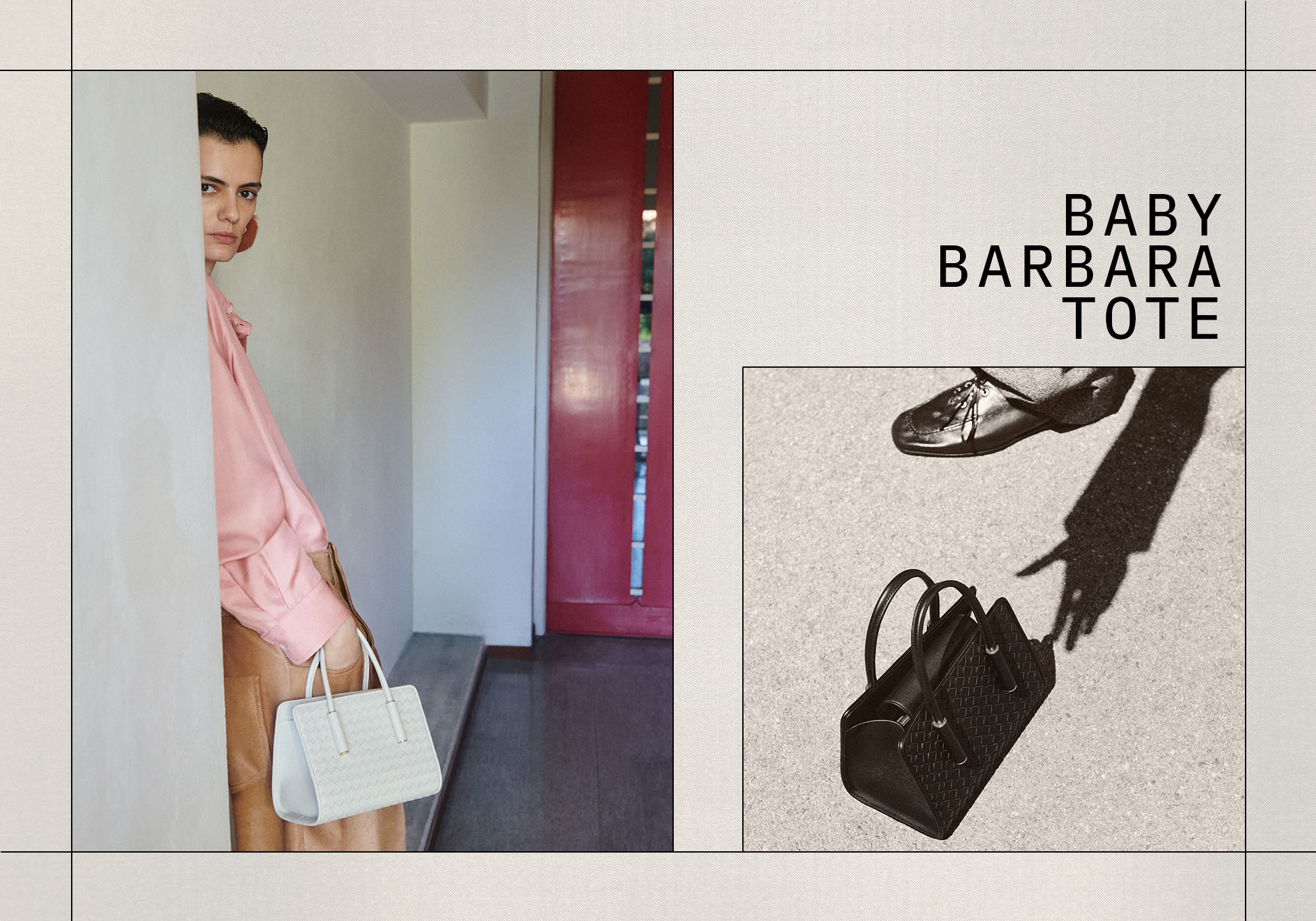 Bottega Veneta handbag campaign