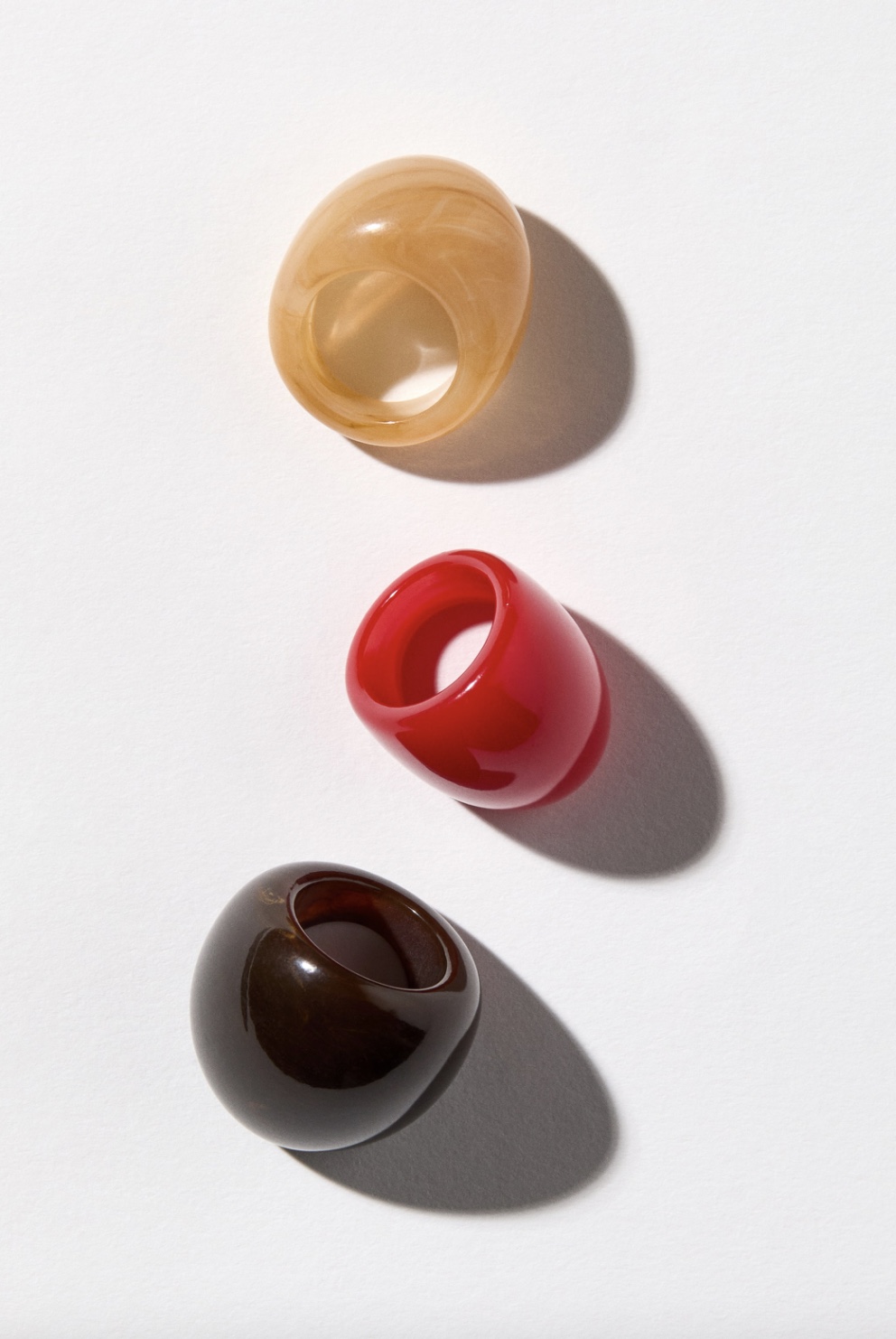 H&M 3-Pack Chunky Rings