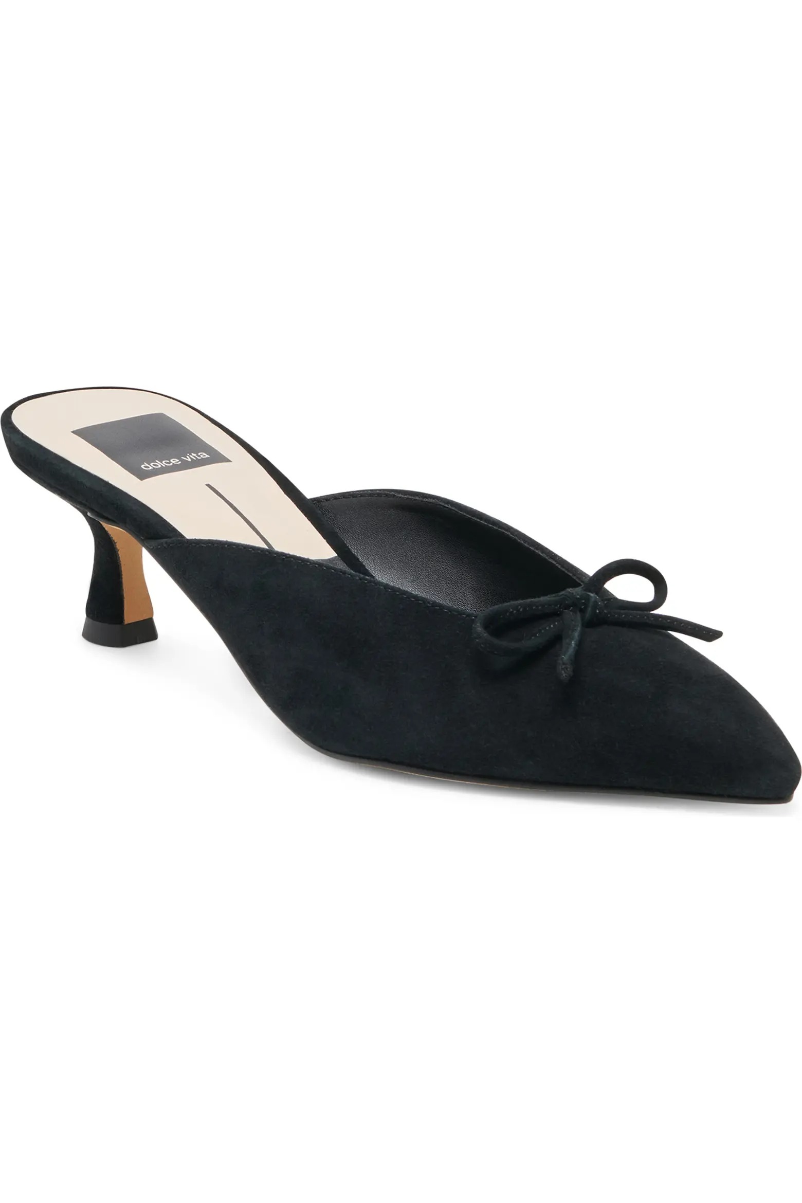 Dolce Vita, Cleo Pointed Toe Kitten Heel Mule