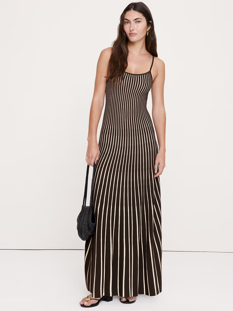 Banana Republic, Sculpted Stripe Maxi Dress